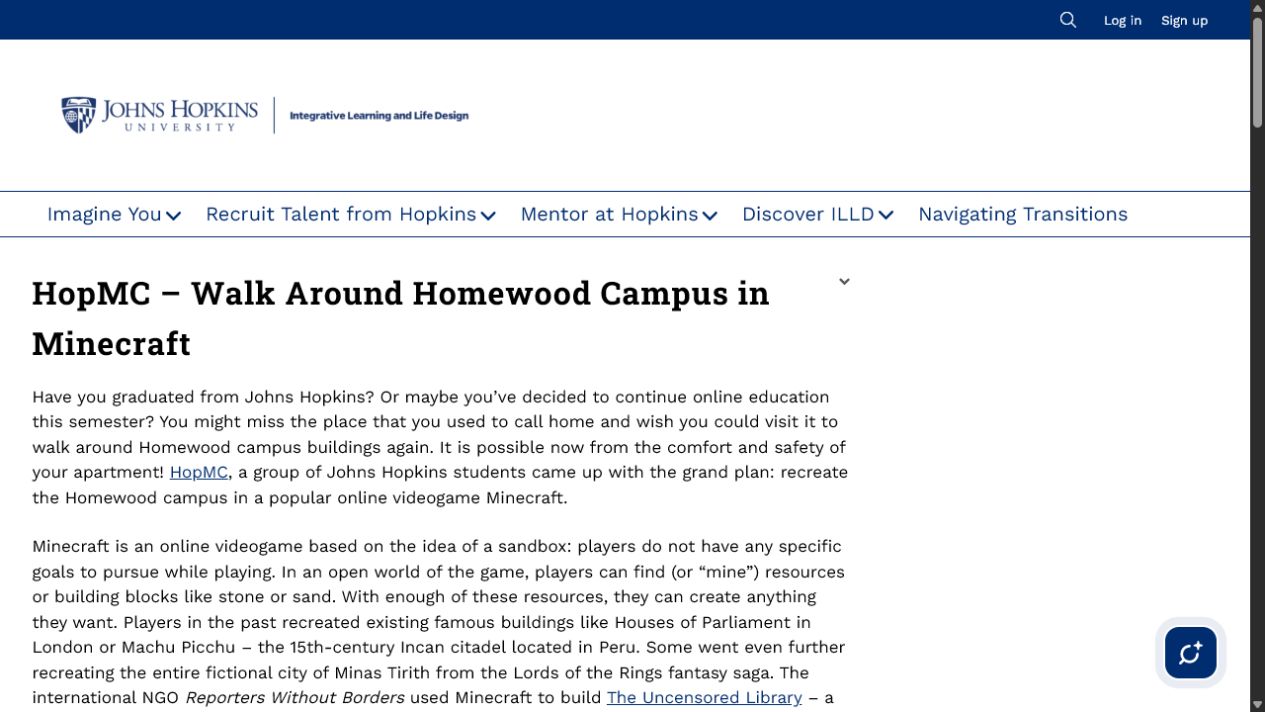 HopMC website preview